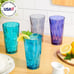 Optix Plastic Reusable Drinking Glasses Set of 8 BPA-Free