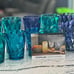 Optix Plastic Reusable Drinking Glasses Set of 8 BPA-Free