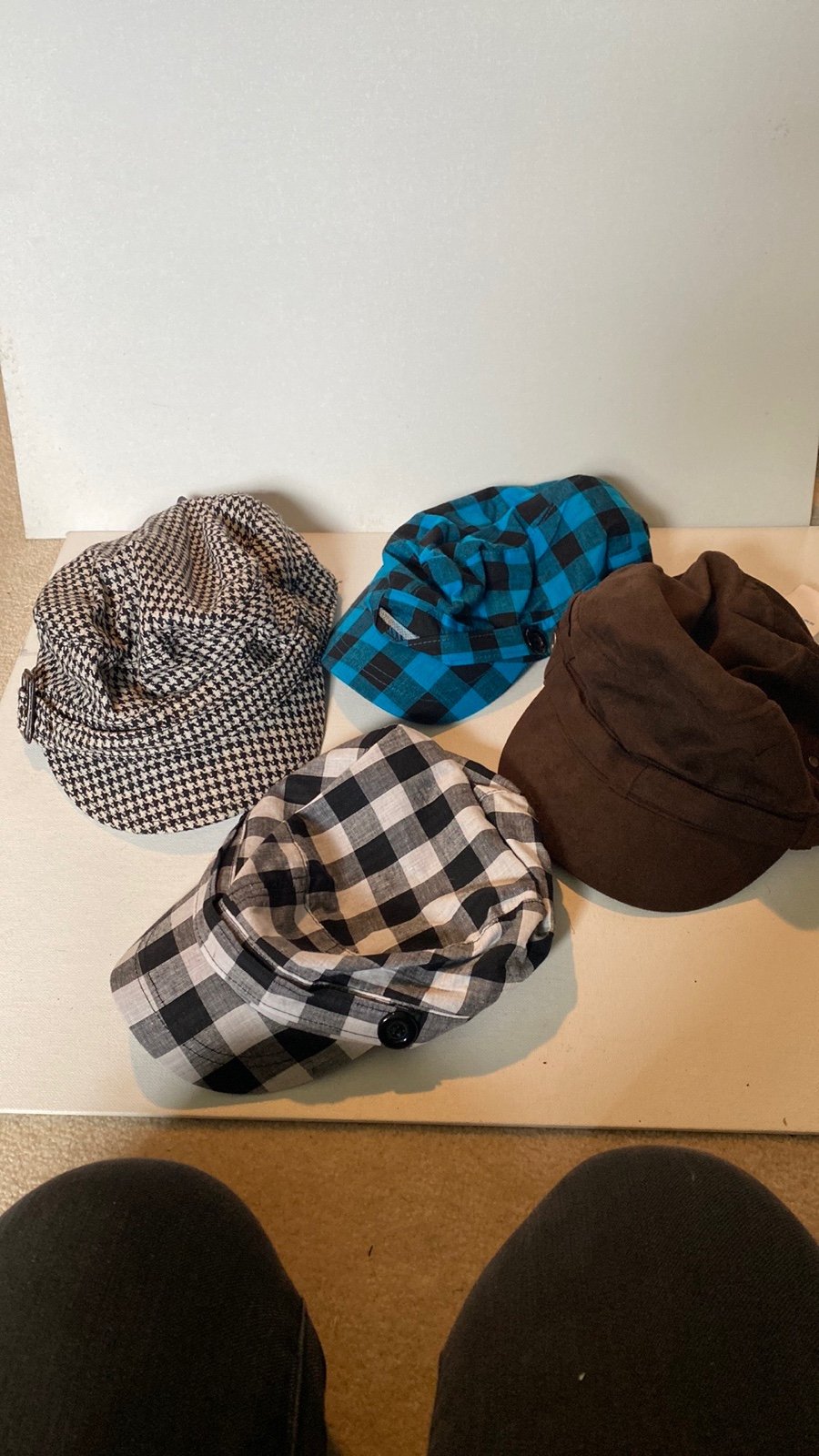 NWT Set of four women’s caps