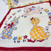 3 Vintage Disney Mickey And Minnie Mouse Handkerchief Hanky Square Mid Century 1
