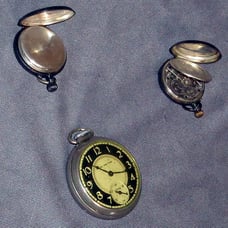 Mechanical Watch Trio for Repair Argentium .800 Ingraham Time and Tide