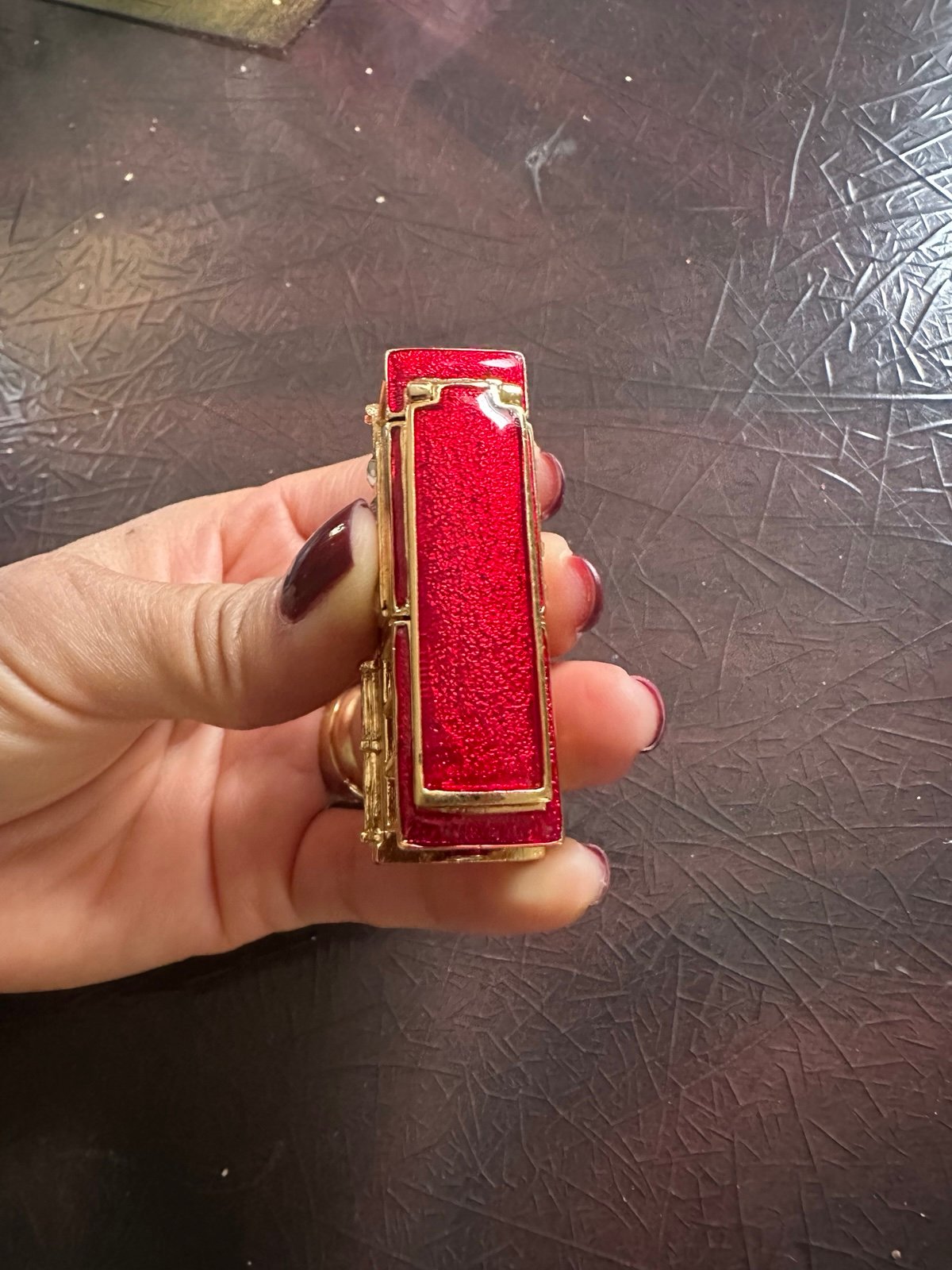 SAN FRANCISCO TROLLEY by Estee Lauder with Pleasures or empty of solid perfume