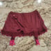 Victoria Secret Satin Garter Skirt