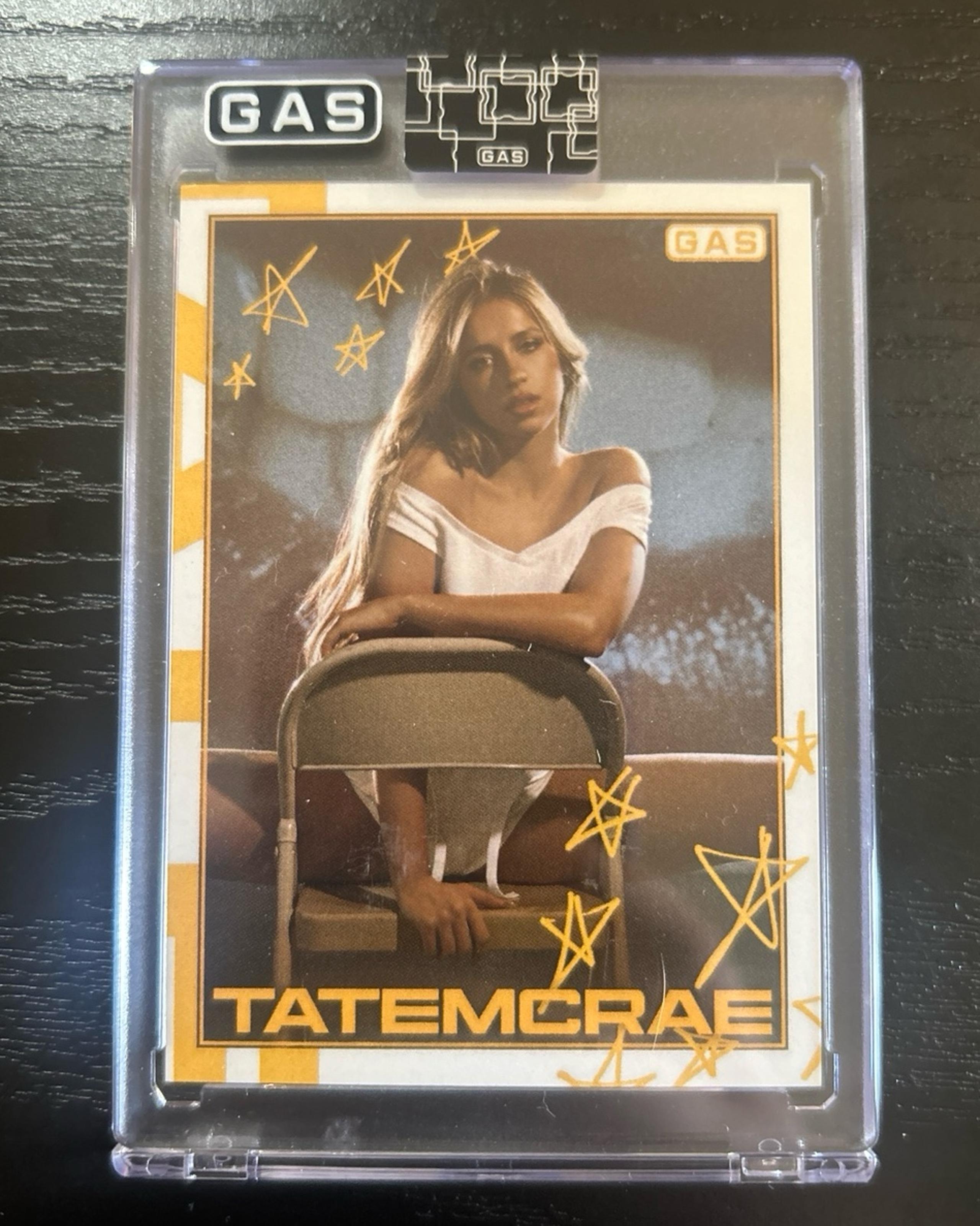 Tate McRae Complex x GAS Trading Card | Base Card