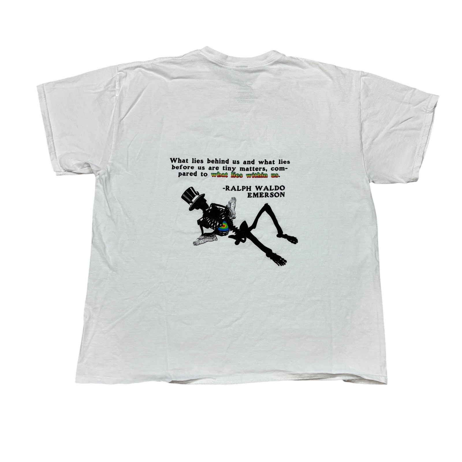 Boys Lie 2020 What Lies Within Us Ralph Waldo Emerson T Shirt Women's One Size