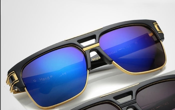 Classic hip hop style sun glasses