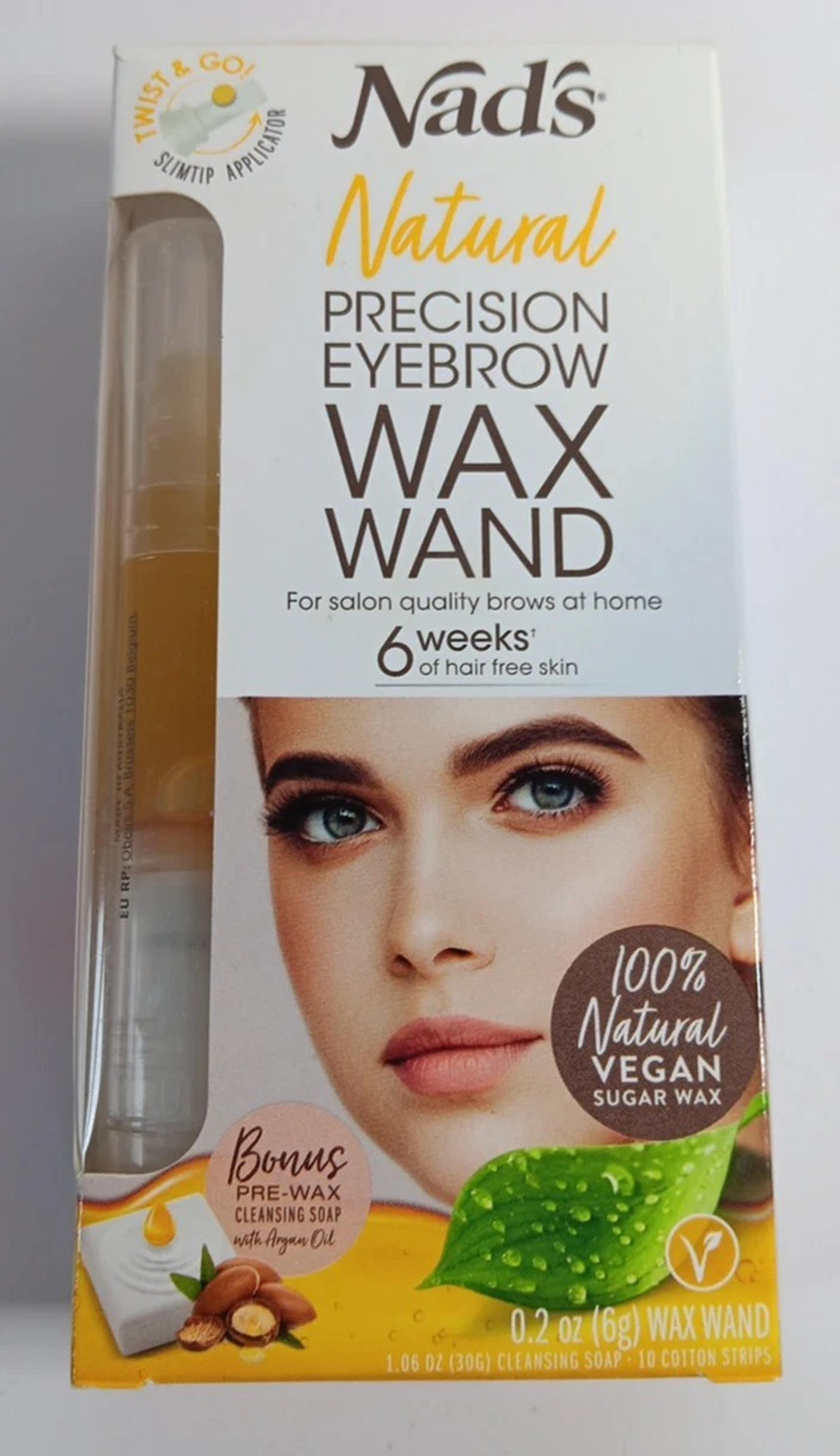 Nad's Eyebrow Shaper Wax Kit - Natural All Skin Types - Eyebrow Facial Hair