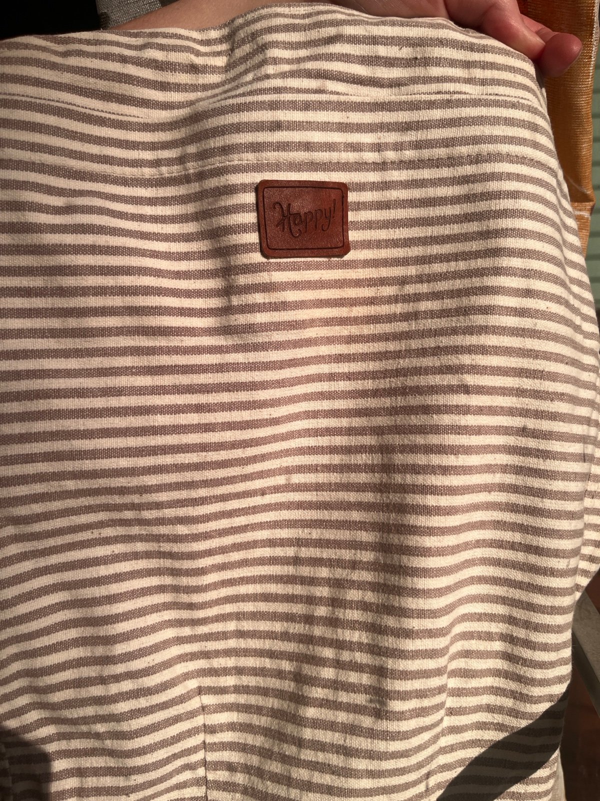 Happy Baby - Stone Stripe - detail