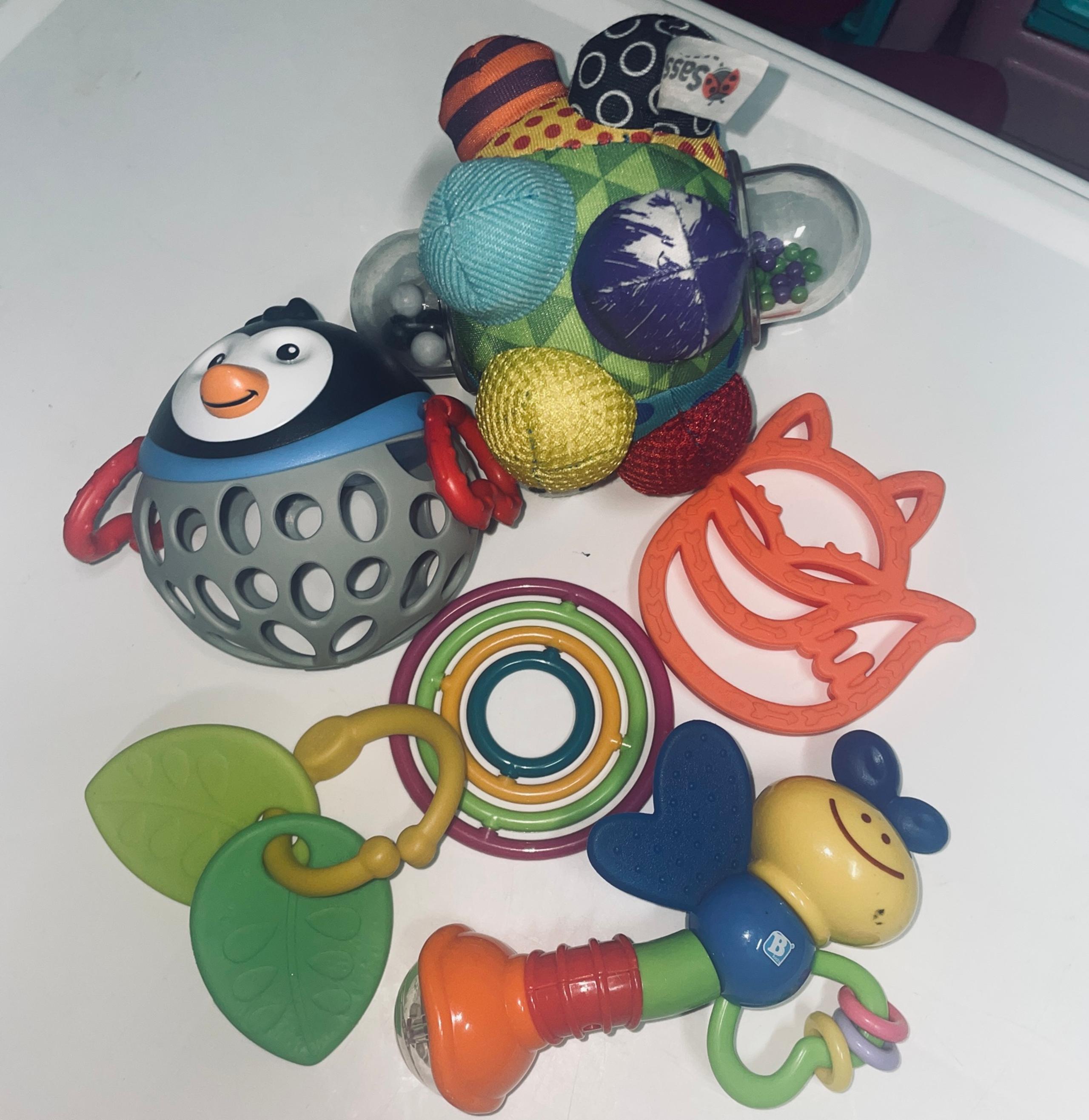 Baby toys bundle teethers rattles
