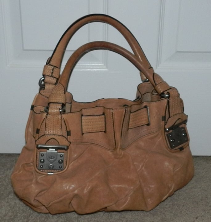 Authentic Juicy Couture Leather Handbag Purse