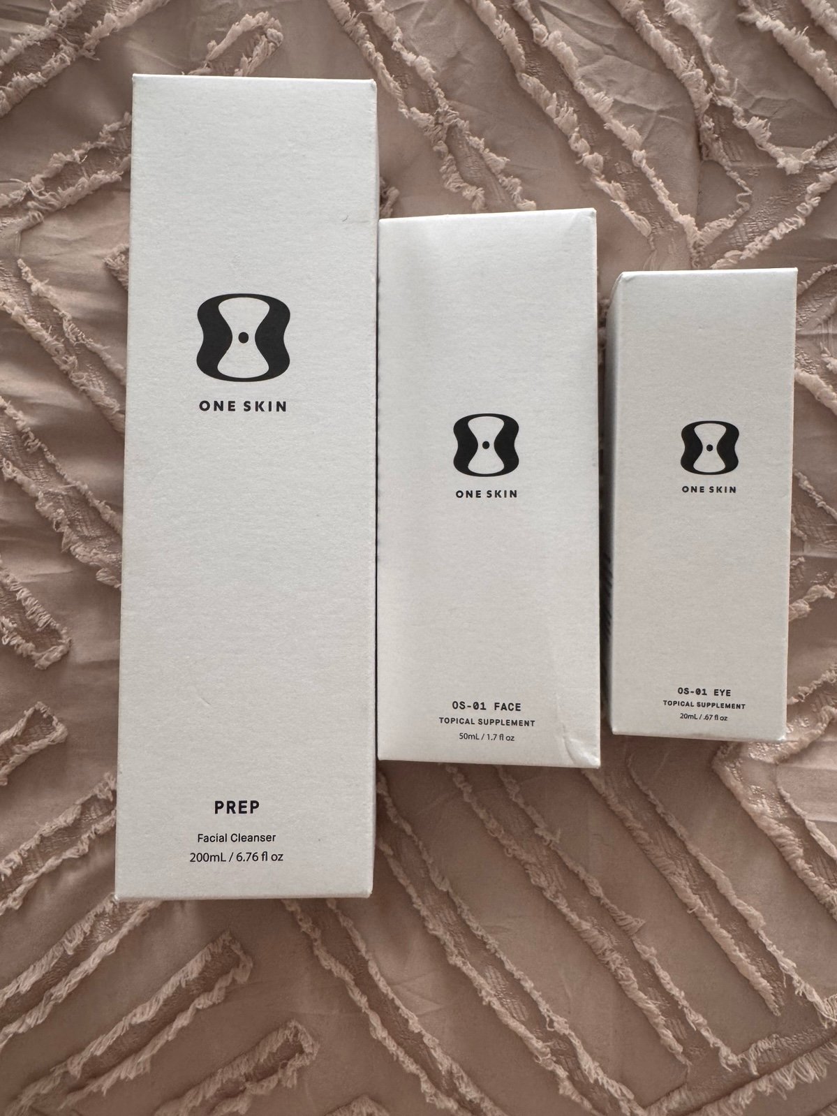 OneSkin face, eye, cleanser (value 250)