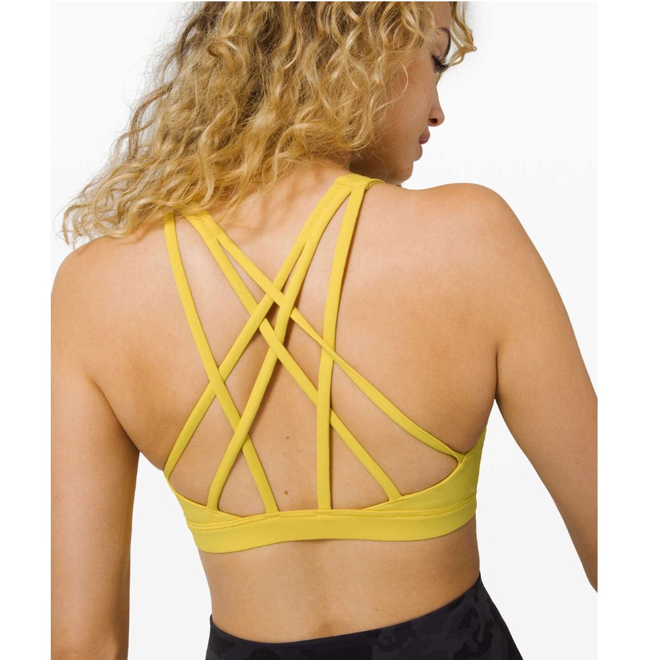 Lululemon Free To Be Serene Bra *Light Support, C/D Cup Soleil Size 8 Luxtreme