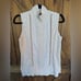 WHBM Pale Pink Sleeveless Embellished Cable Knit Mock Neck Sweater