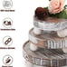 NEW 3PCS Wood Risers for Decor Mini Wooden Stool Display Stand with Removable