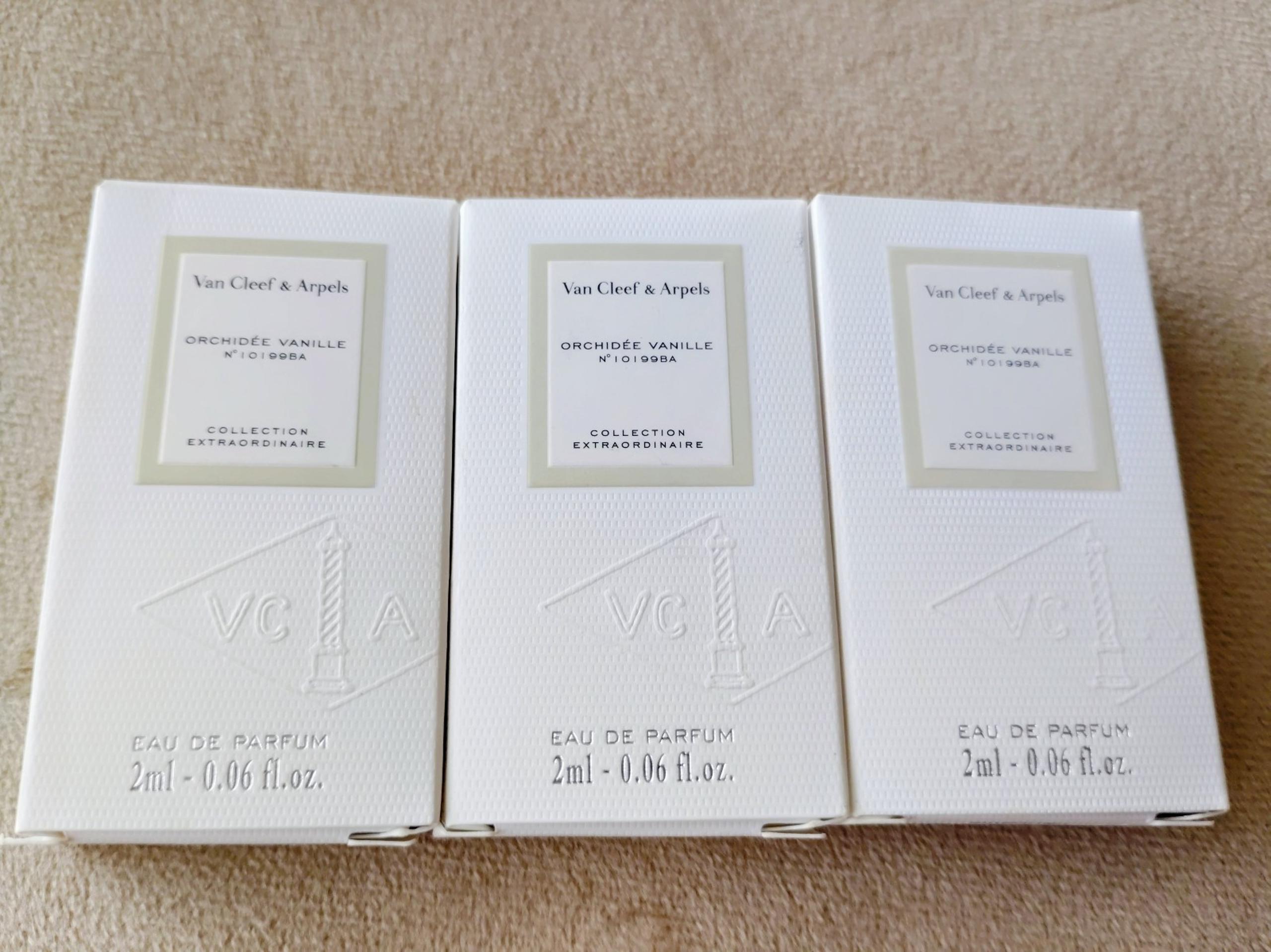 3 x 2ml  Van Cleef & Arpels Orchidee Vanille Parfum