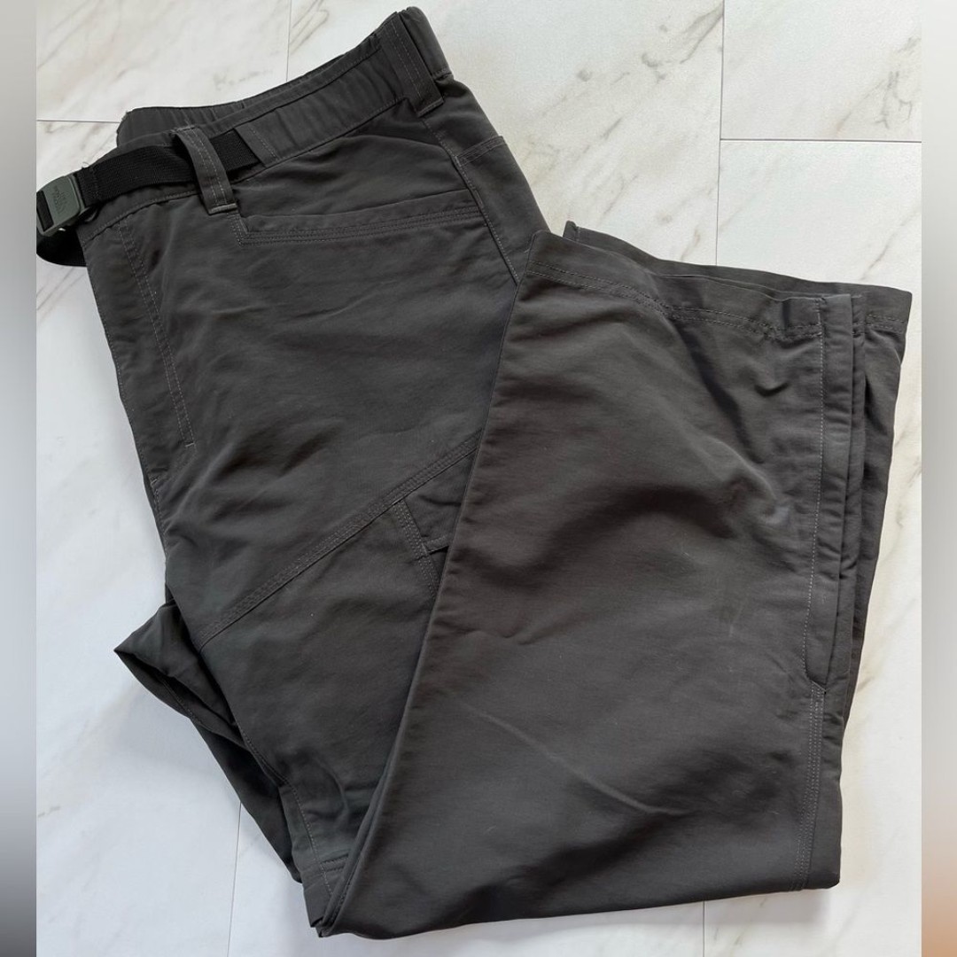 The North Face Trail Nylon Convertible Grey Pants size XL