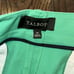 Talbots green chino shorts size 14