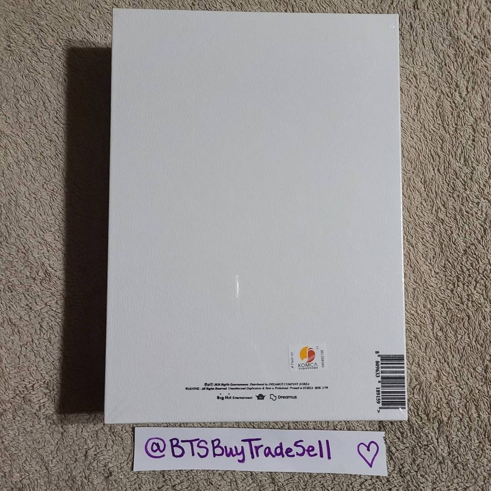 Official BTS BE Deluxe SoundWave Edition (New) with Jin