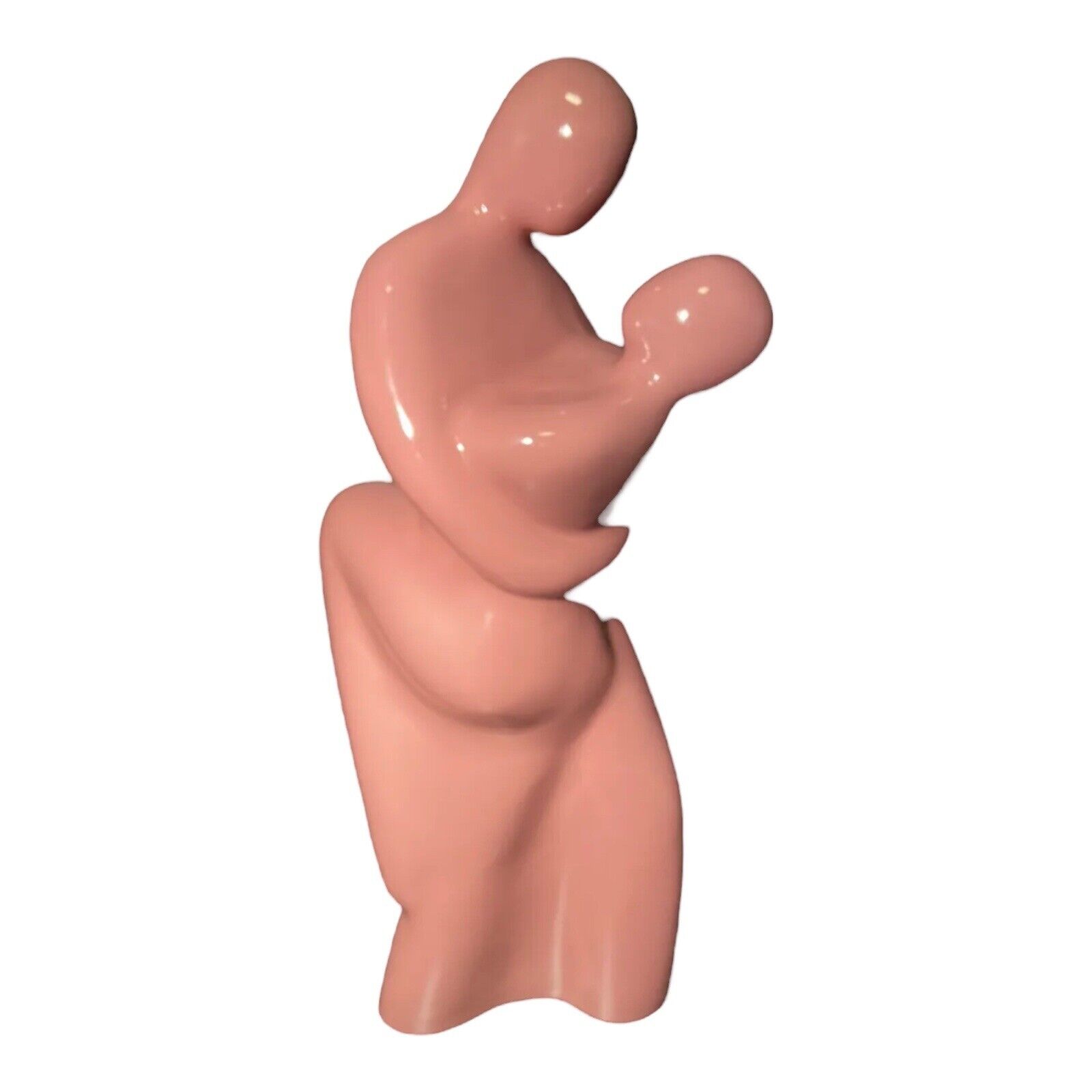 Mid Century Modern Haeger Pottery Couple Dancing Tango Sculpture Abstract Statue