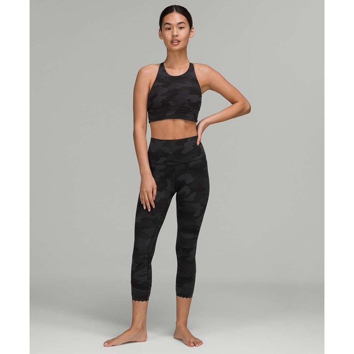 Lululemon HARD TO FIND Align Scalloped Hem High-Rise Crop 23 NEW WITH TAGS