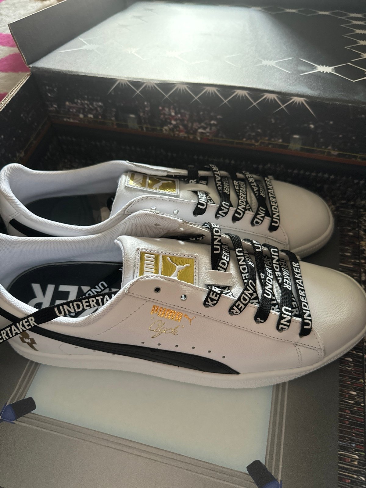 2017 PUMA Clyde WWE Undertaker Sneakers
