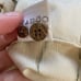 Joseph & Feiss Cream Foliage Leaf Print 100% Silk Button Up Shirt Size XXL