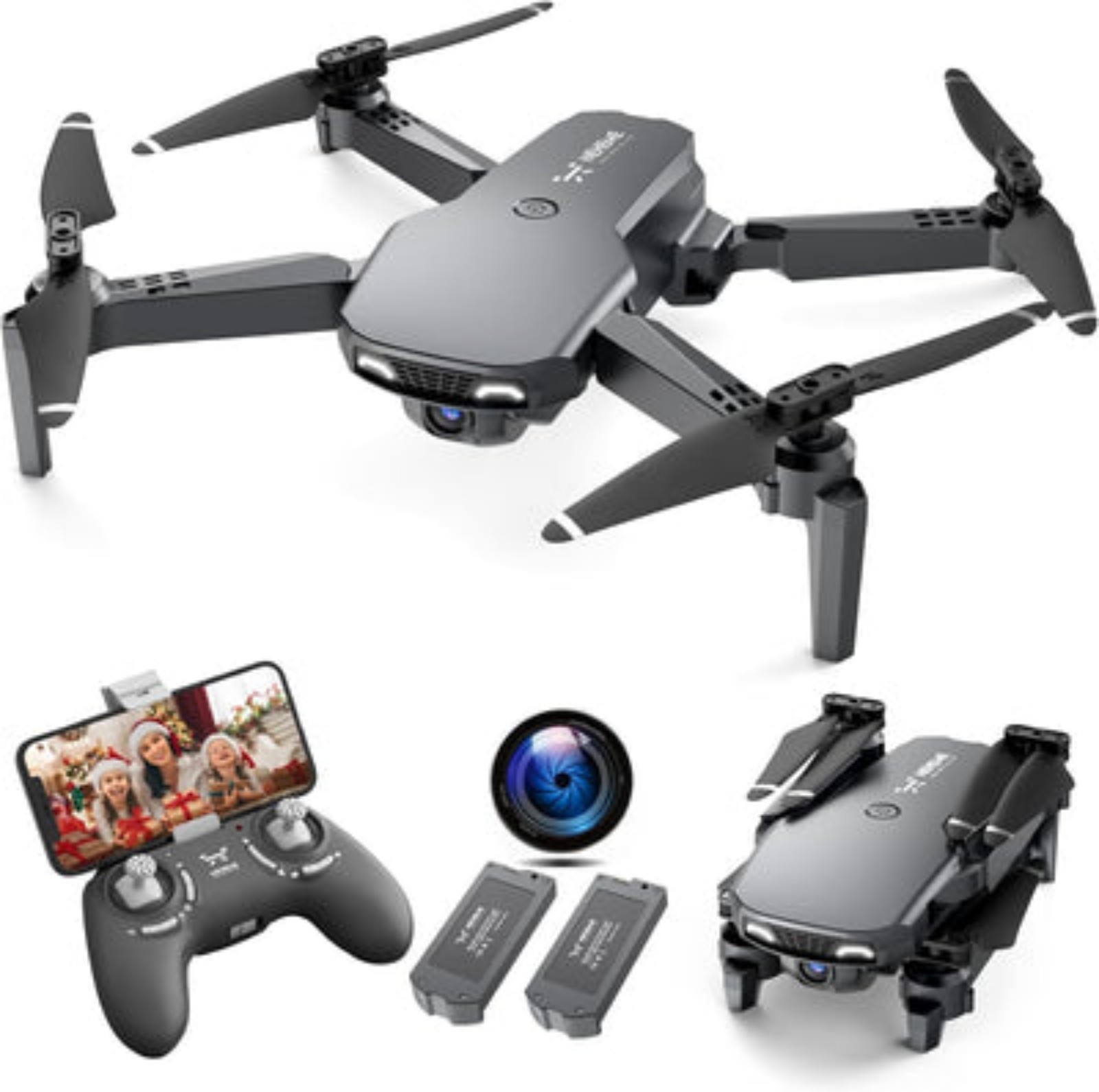 NEHEME NH525 Foldable Drones with 1080P HD Camera (E2667)