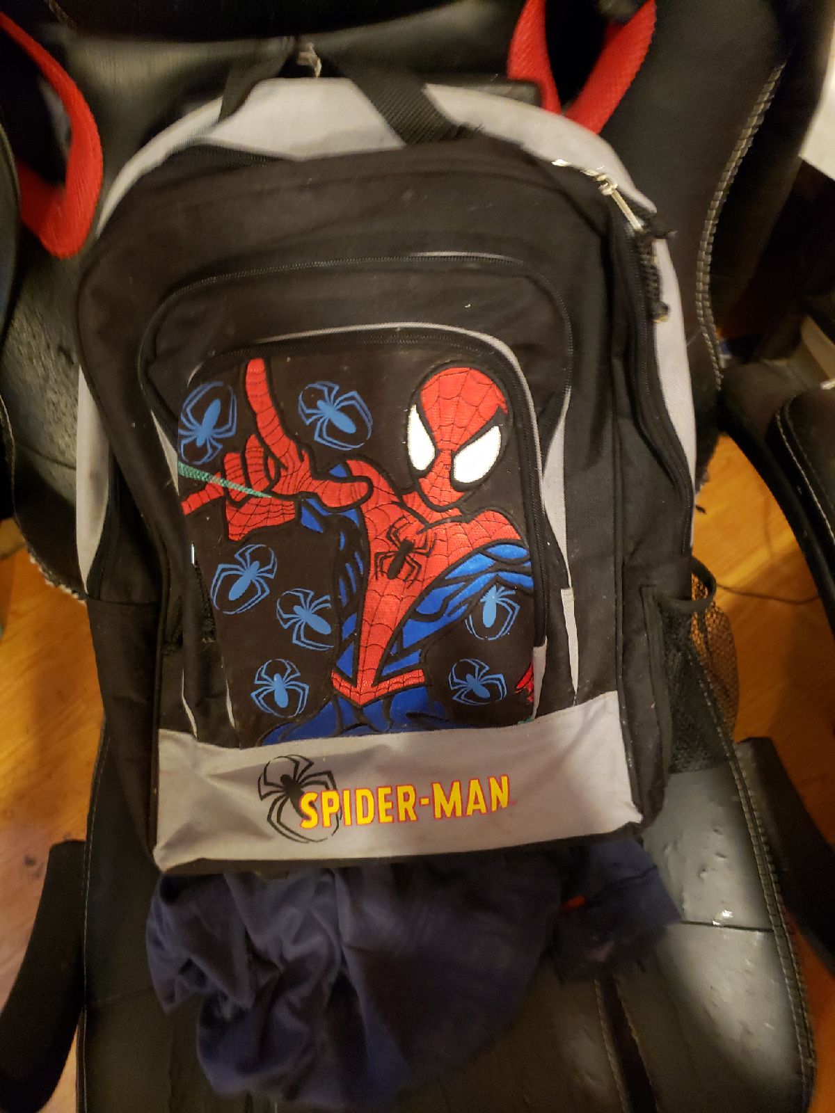 Marvel Spiderman Plush Backpack Red Marvel Spiderman Plush Backpack Red
