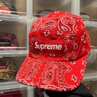 Supreme Bandana Camp Cap