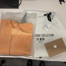 BRAND NEW SEALED BTS Artist Made Jungkook Armyst Hoodie (Mustard Yellow size L)