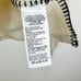 J. Crew Premium Rib Turtleneck Long Sleeve Whipstitch Trim Natural Beige S NWT