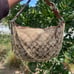 Y2k Coach Signature hobo shoulder bag