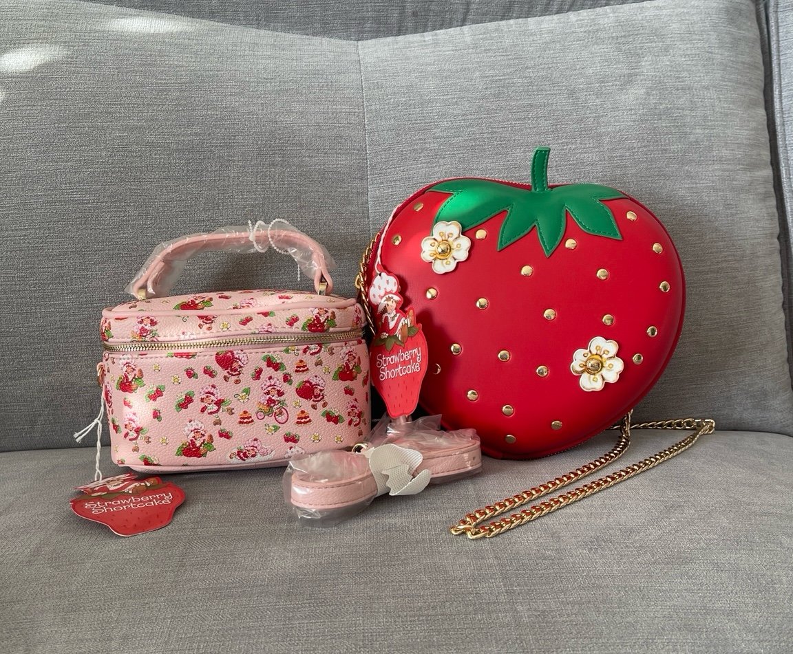 Strawberry Shortcake Skinny Dip Purses Set NWT HTF
