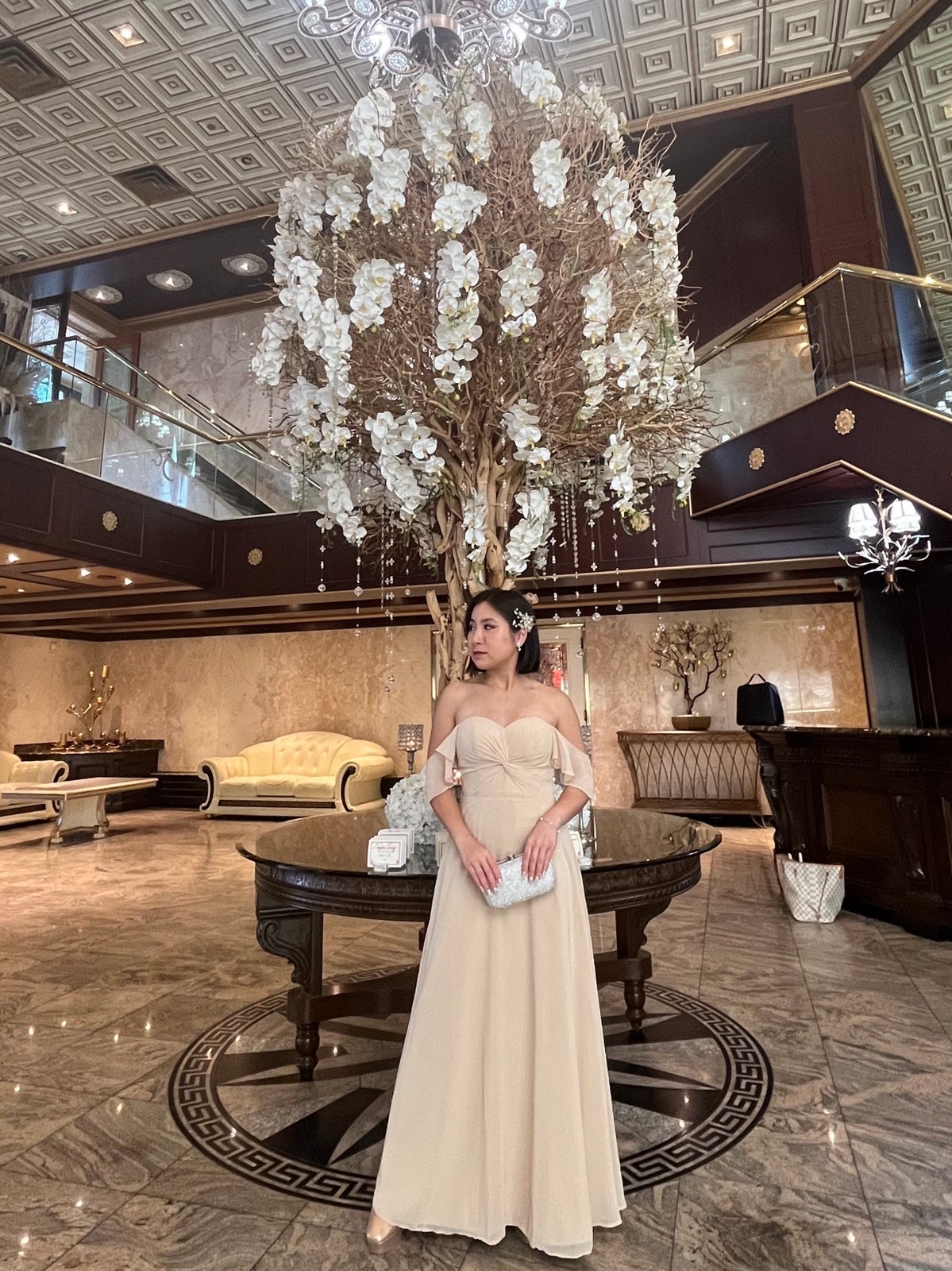 AZAZIE JUNA LONG DRESS