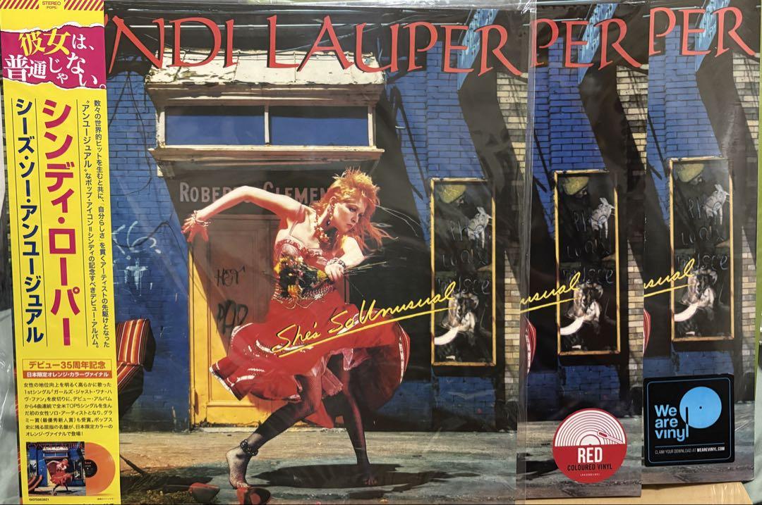 Cyndi Lauper She's So Unusual Limited Edition 3-Disc Set