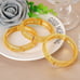 ANIID Bangle For Women Indian Jewelry Dubai 24K Gold Plated Luxury Brand African