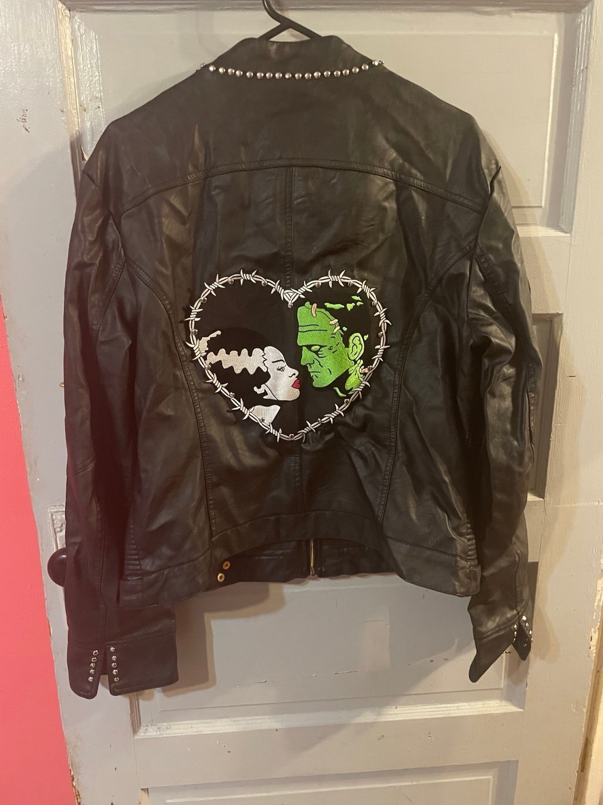 Frankenstein leather jacket