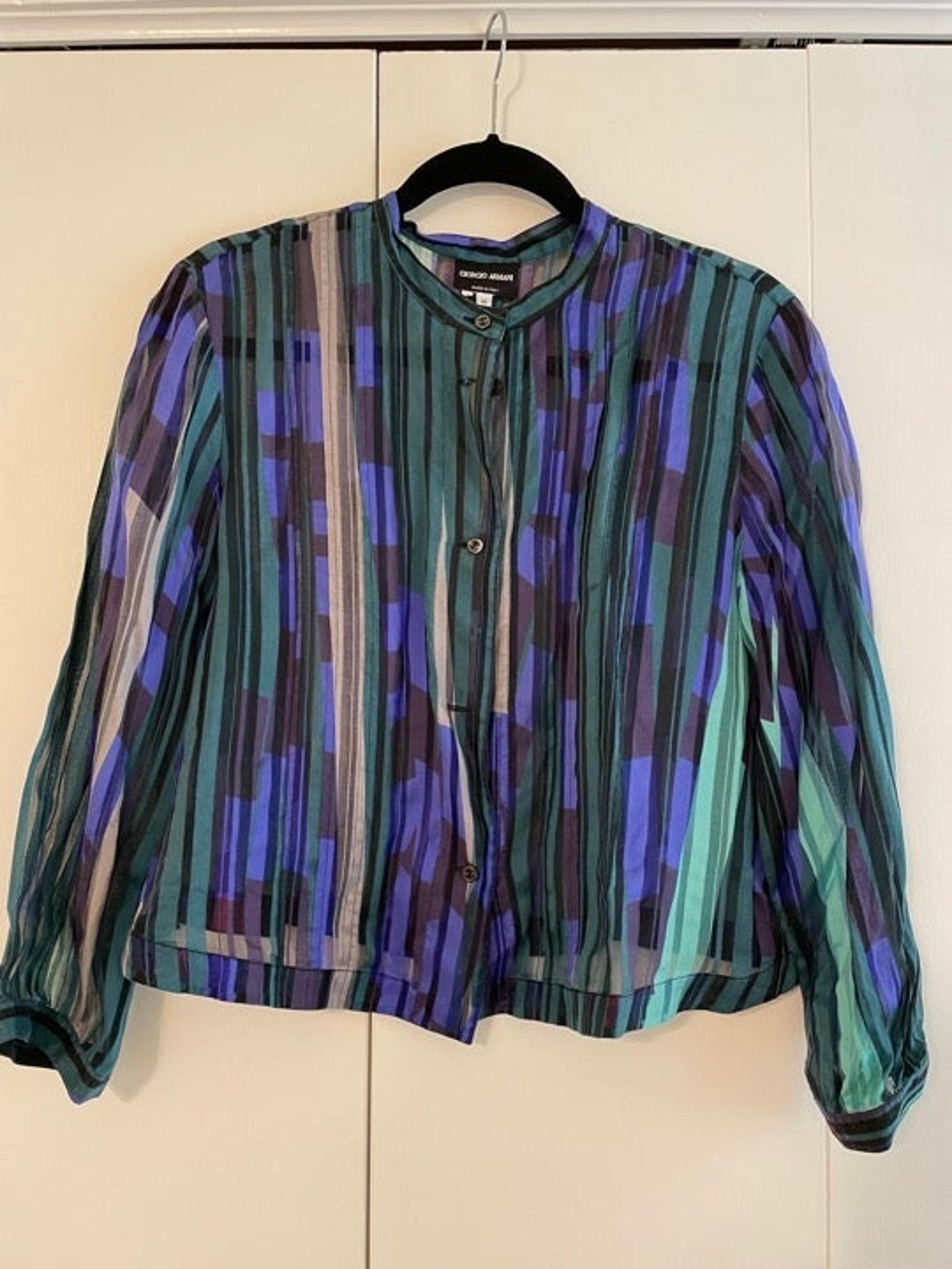 GIORGIO ARMANI VINTAGE SHEAR BLOUSE