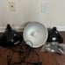 3 12” Smith-Victor Black Photography Lamp Shade