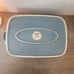 Corning Ware Creations Denim Blue Stoneware 9 x 13 Rectangle Roaster Baking Pan
