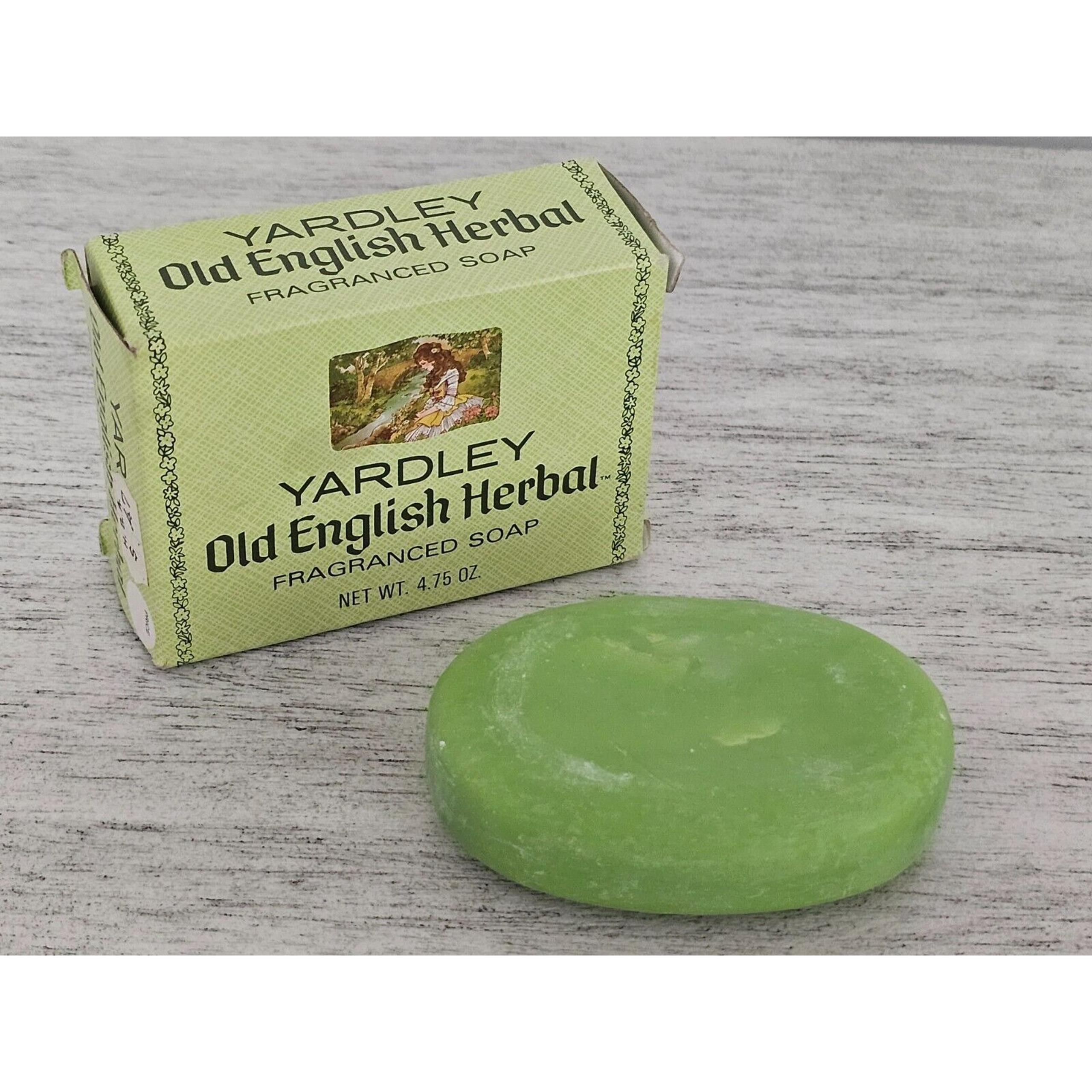 Yardley OLD ENGLISH HERBAL Fragranced Soap Bar 4.75 oz Vintage, NEW in Box