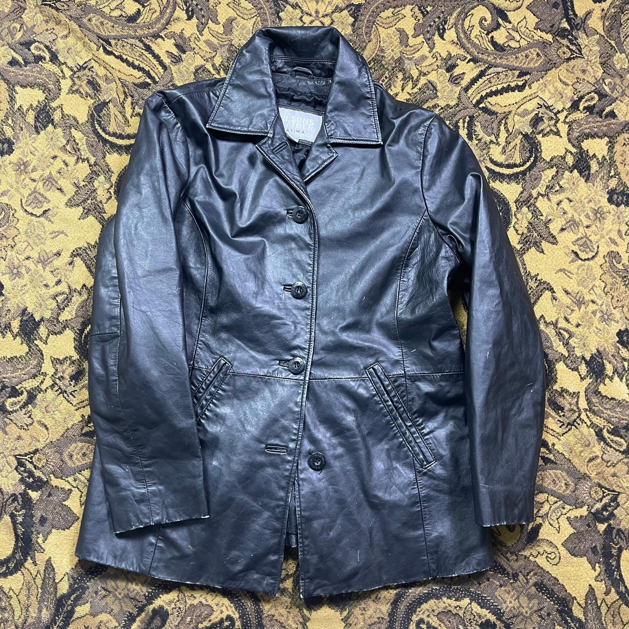 Vtg Maxima Wilson’s Leather Women’s Jacket Size Medium