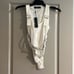 Maniere de Voir Belted white high leg bodysuit
