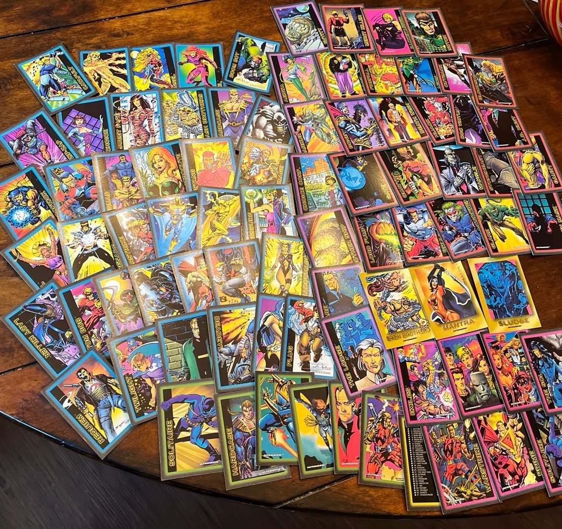 1993 Ultraverse Skybox Lot over 70 cards