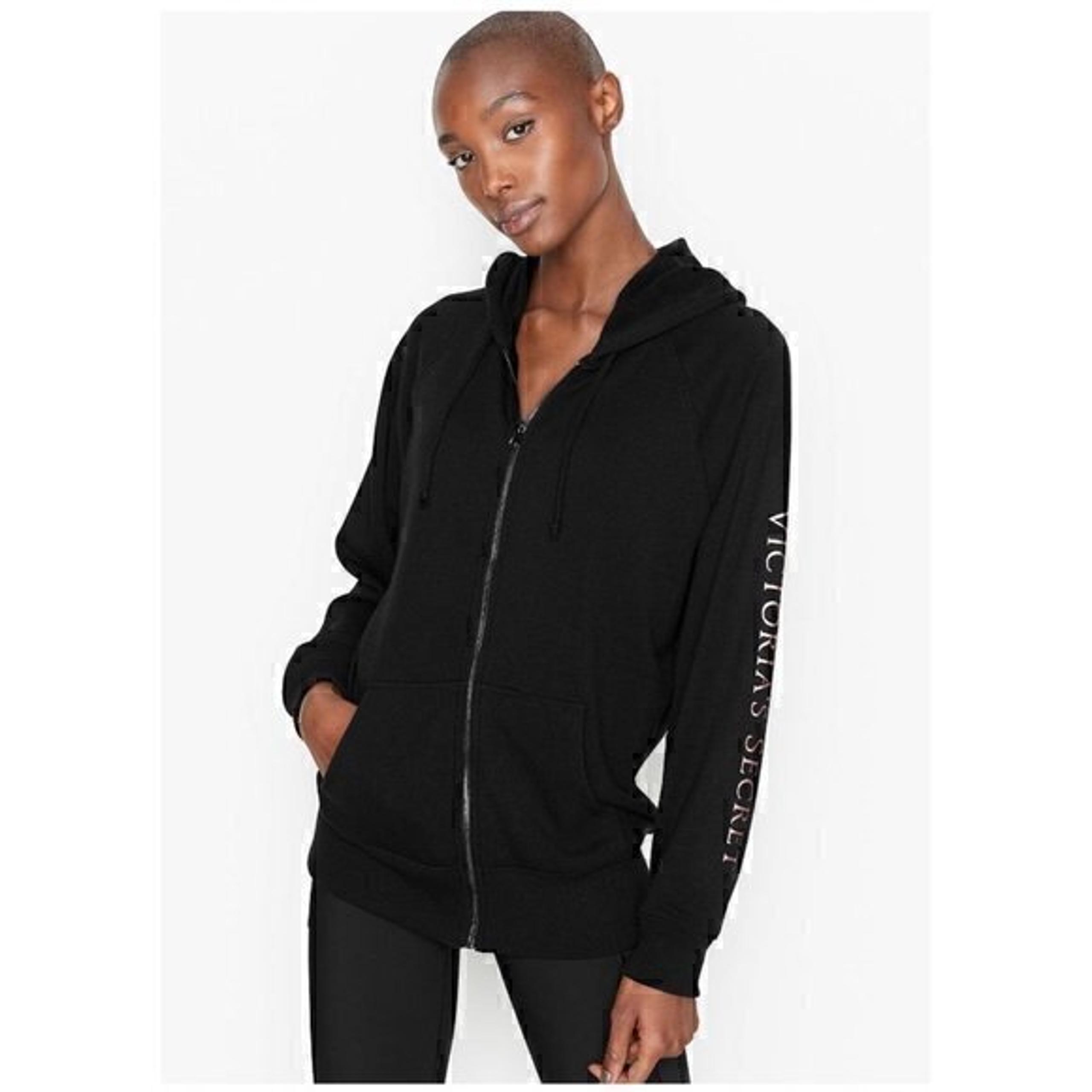 VICTORIA'S SECRET Stretch Fleece Front-zip Hoodie