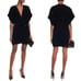 Iro Womens 38 (M) Punk Black Danube Oversized Mini Dress Rocker Glam Baddie