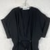 Iro Womens 38 (M) Punk Black Danube Oversized Mini Dress Rocker Glam Baddie