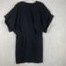 Iro Womens 38 (M) Punk Black Danube Oversized Mini Dress Rocker Glam Baddie