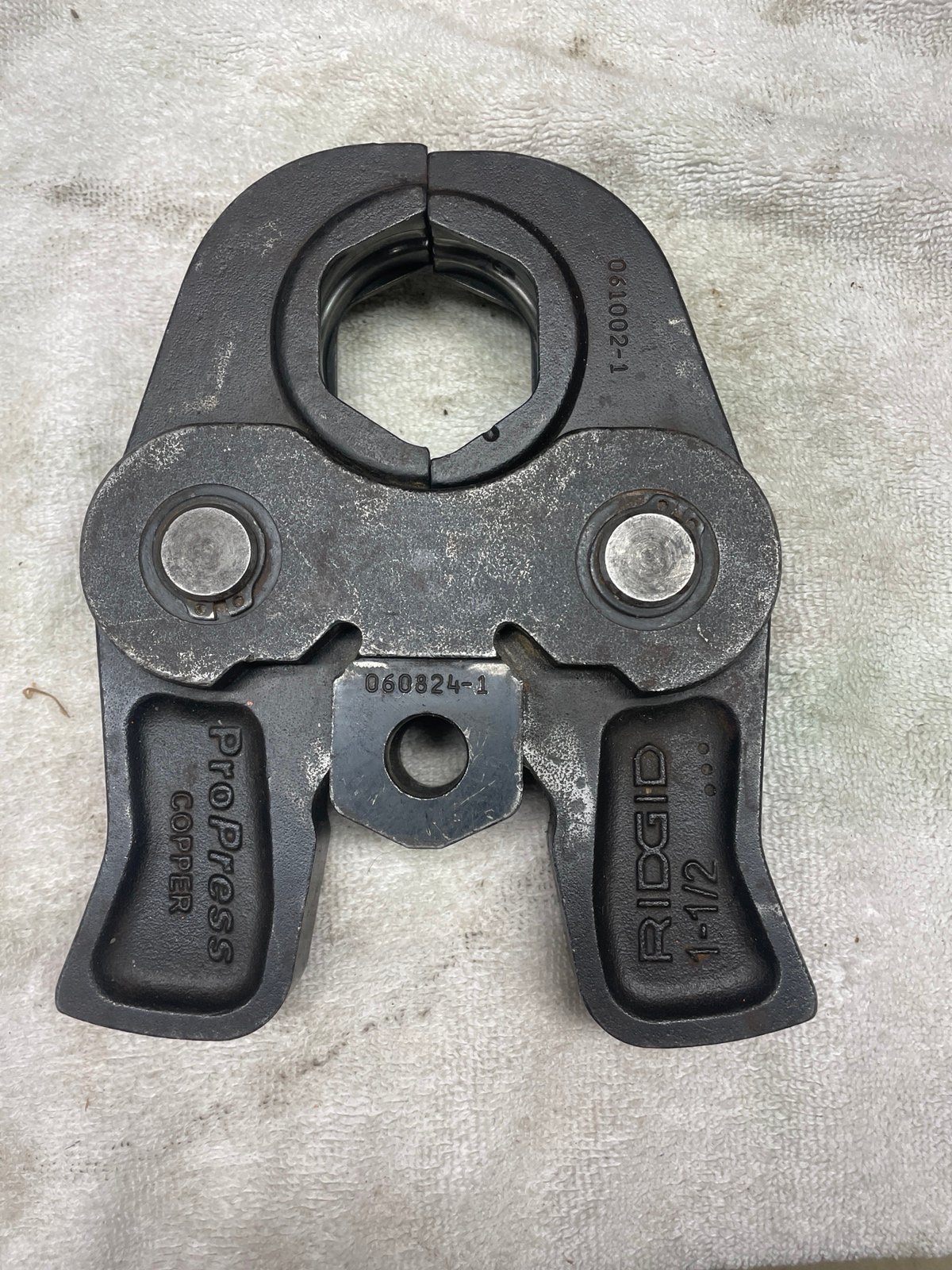 RIDGID ProPress Copper 1-1/2” jaw