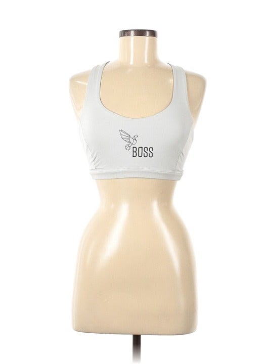 Lululemon Athletica Women White Sports Bra 8